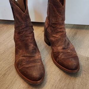 Men's Brown Leather Boots
